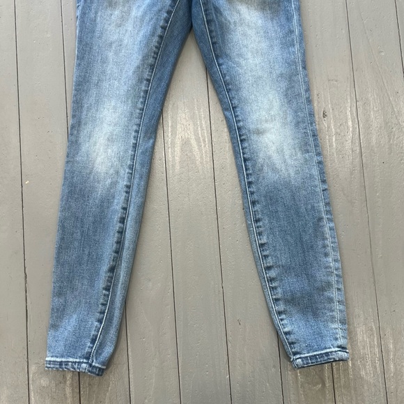 Anthropologie Pilcro jeans womens 25 blue dark wash high rise skinny denim - Picture 8 of 15